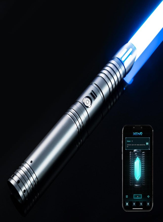 DAMIENSABER RGB V3 Smooth Swing Light Saber 16 Sound Fonts, Motion Control Light Sabers, Infinite Color Changing and 16 RGB Light Saber for Adults Support Heavy Dueling - Image 1
